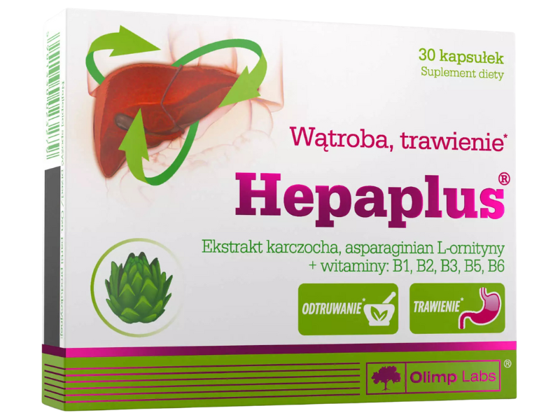 OLIMP HEPAPLUS, kapsułki, 30 kaps.