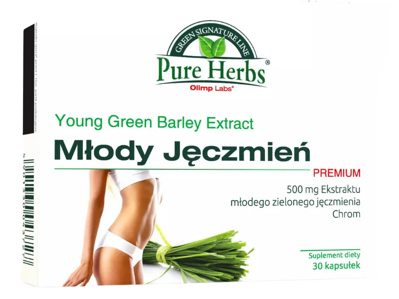 Olimp młody jęczmień Premium, kapsułki, 30 kaps.