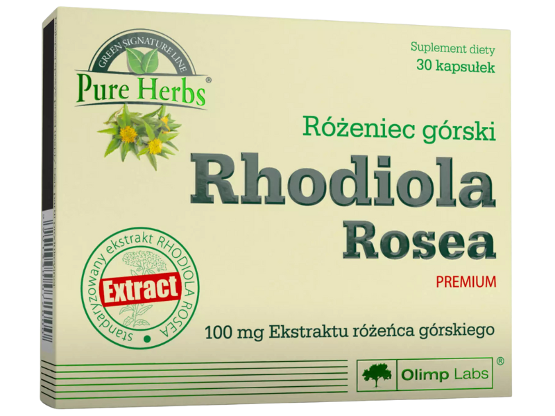Olimp Rhodiola Rosea, kapsułki, 100 mg, 30 kaps.