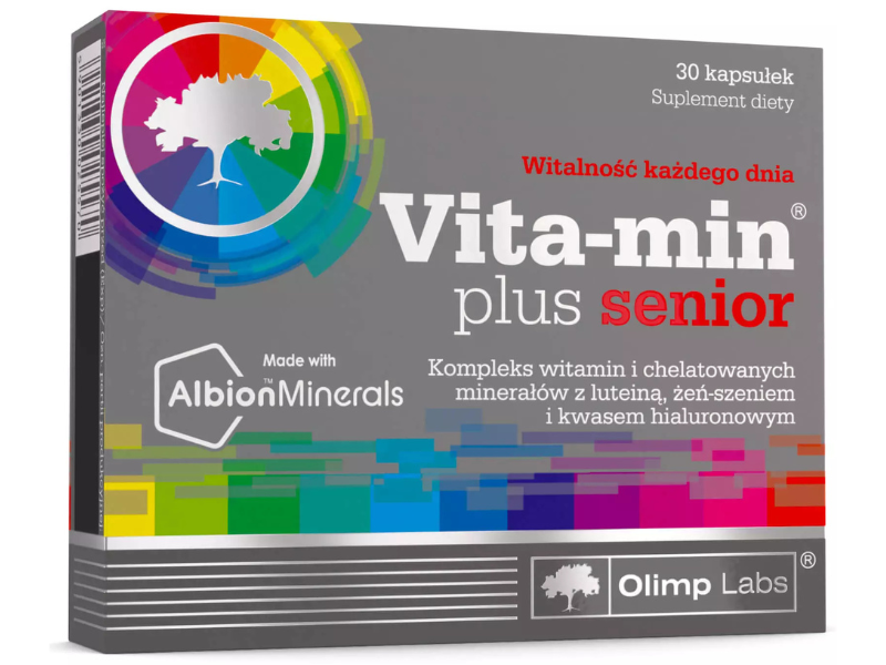 Olimp Vita-Min plus senior, kapsułki, 30 kaps.