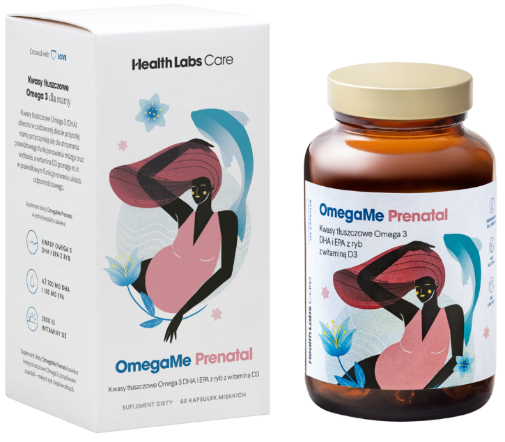 Health Labs Care OmegaMe Prenatal, kapsułki, 60 kaps.