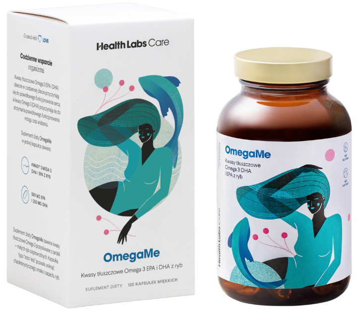 OmegaMe, kapsułki miękkie, 120 szt.