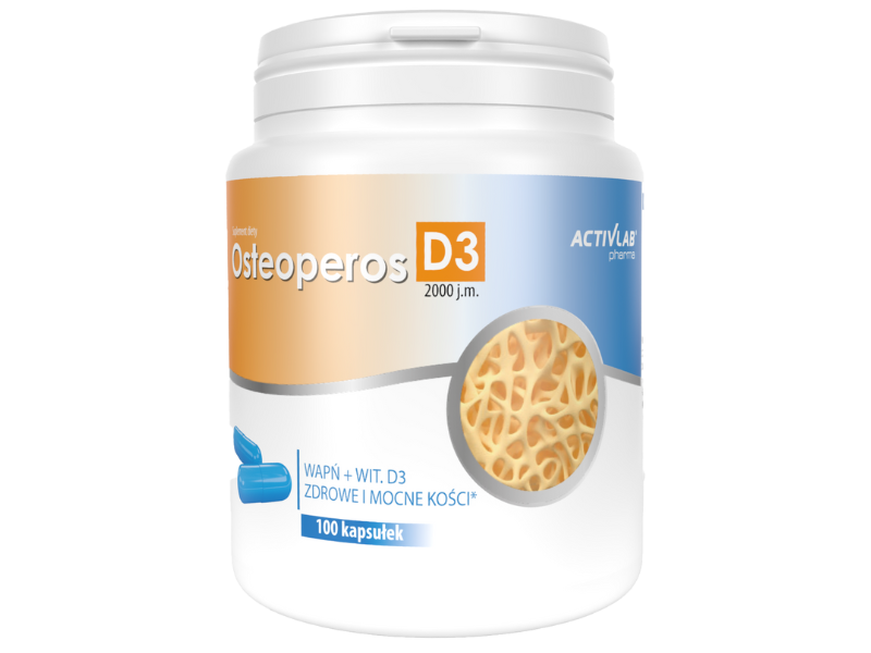 Osteoperos D3, kapsułki, 100 kaps.
