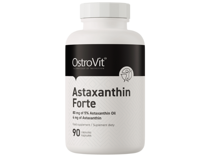 OstroVit Astaxanthin Forte, kapsułki, 90 kaps.