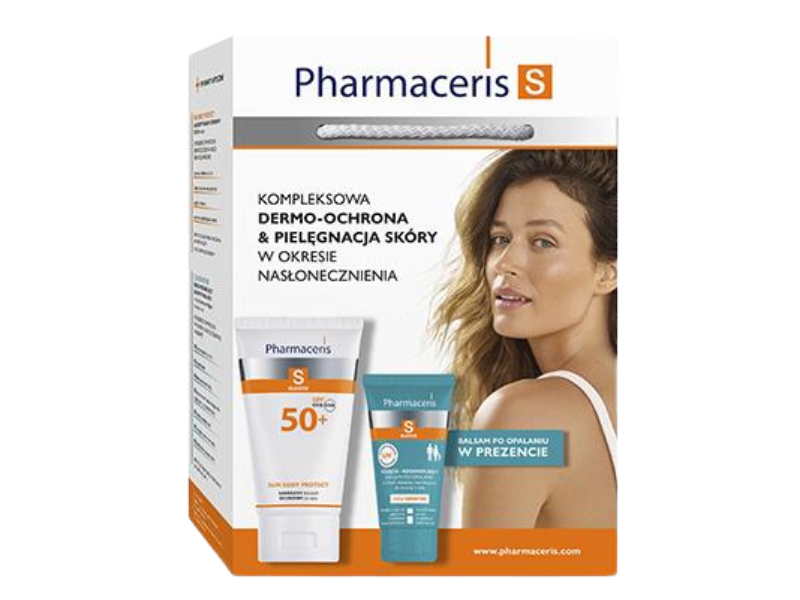 PHARMACERIS S Zestaw Kompleksowa Dermo-ochrona & Pielęgnacja Skóry, balsam, 150 + 50 ml