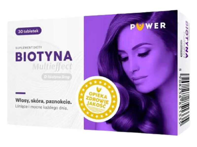 PUWER Biotyna Multieffect, tabletki, 5 mg, 30 tabl.