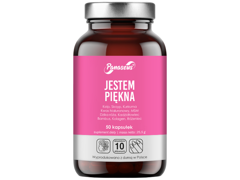 Panaseus Jestem Piękna, kapsułki, 50 kaps.