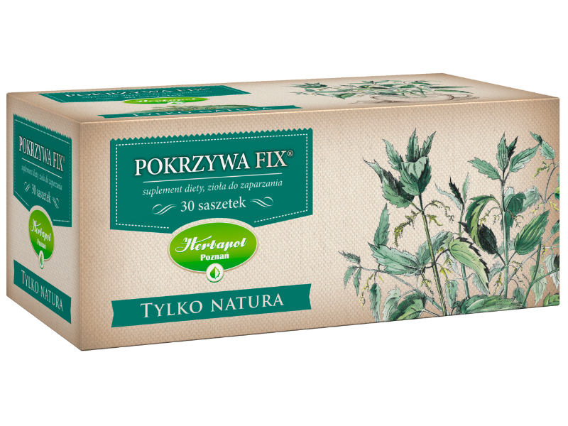 Pokrzywa Herbapol Fix Tylko Natura, saszetki do zaparzania, 30 sasz.