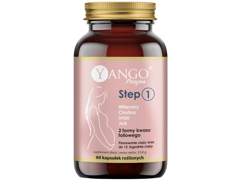 Yango Pregna step 1, kapsułki, 60 kaps.
