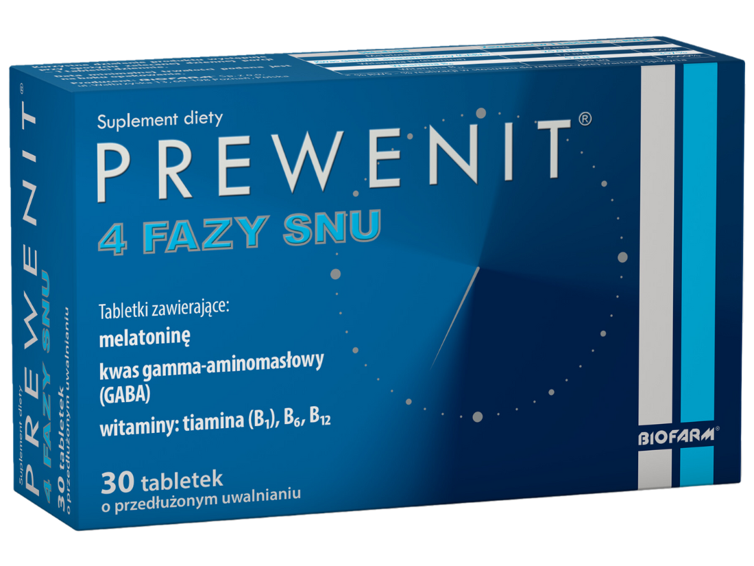 Prewenit 4 fazy snu, tabletki, 30 tabl.