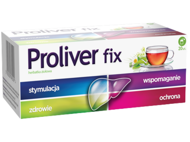 Proliver Fix, herbata w saszetkach, 20 szt.