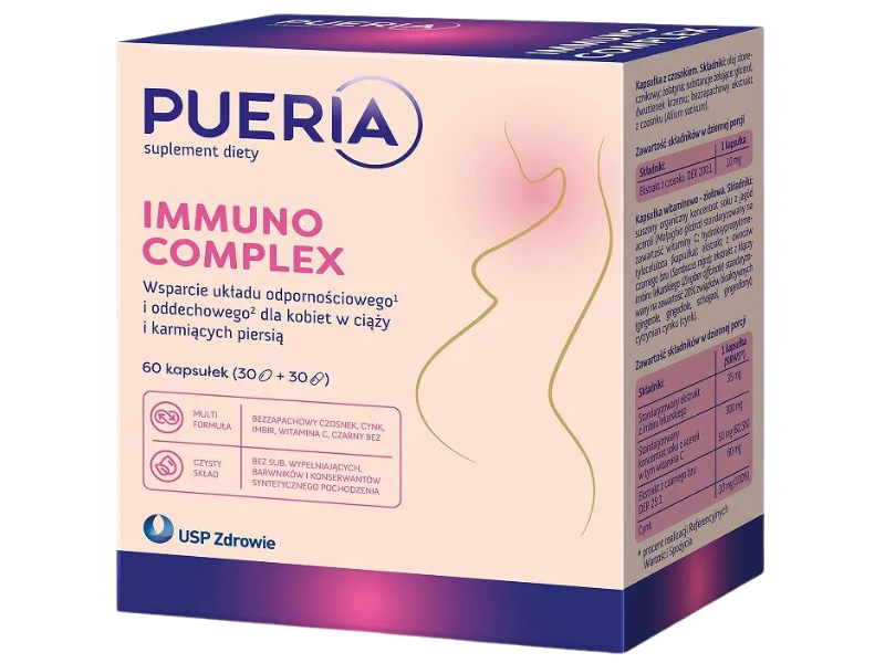 Pueria Immuno Complex, kapsułki, 60 kaps.
