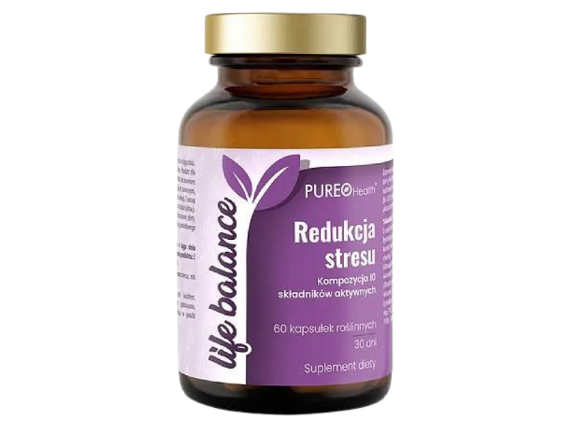 Pureo Health Life Balance Redukcja Stresu, kapsułki, 60 kaps.