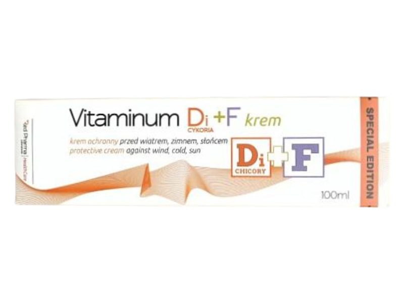 Red Pharma Vitaminum D i cykoria + F, krem, 100 ml