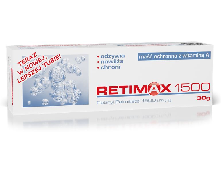 Retimax 1500 maść ochronna z witaminą A, 1500 j.m./g, 30 g