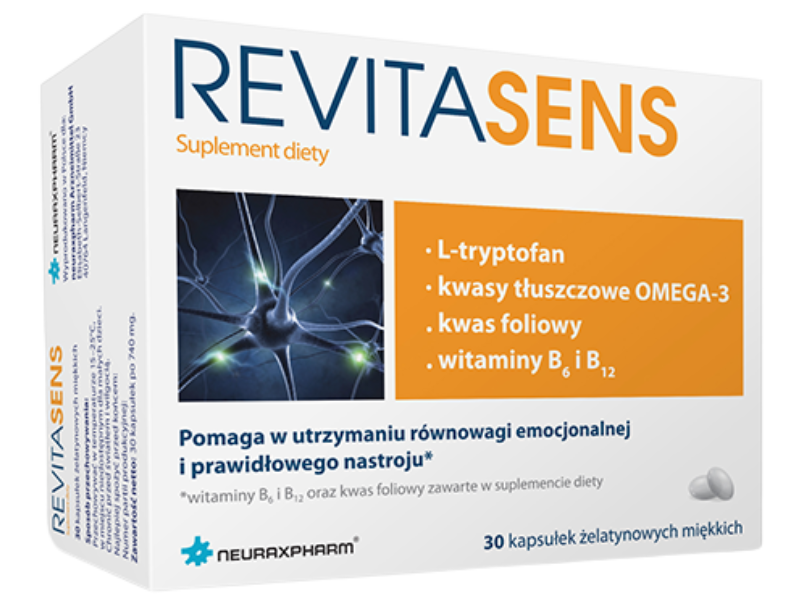 Neuraxpharm Revitasens, kapsułki, 30 kaps.