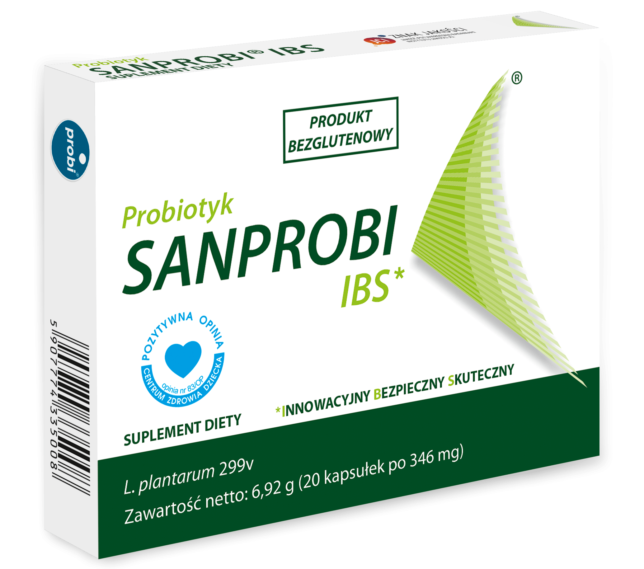 Sanprobi IBS Probiotyk, kapsułki, 20 kaps.