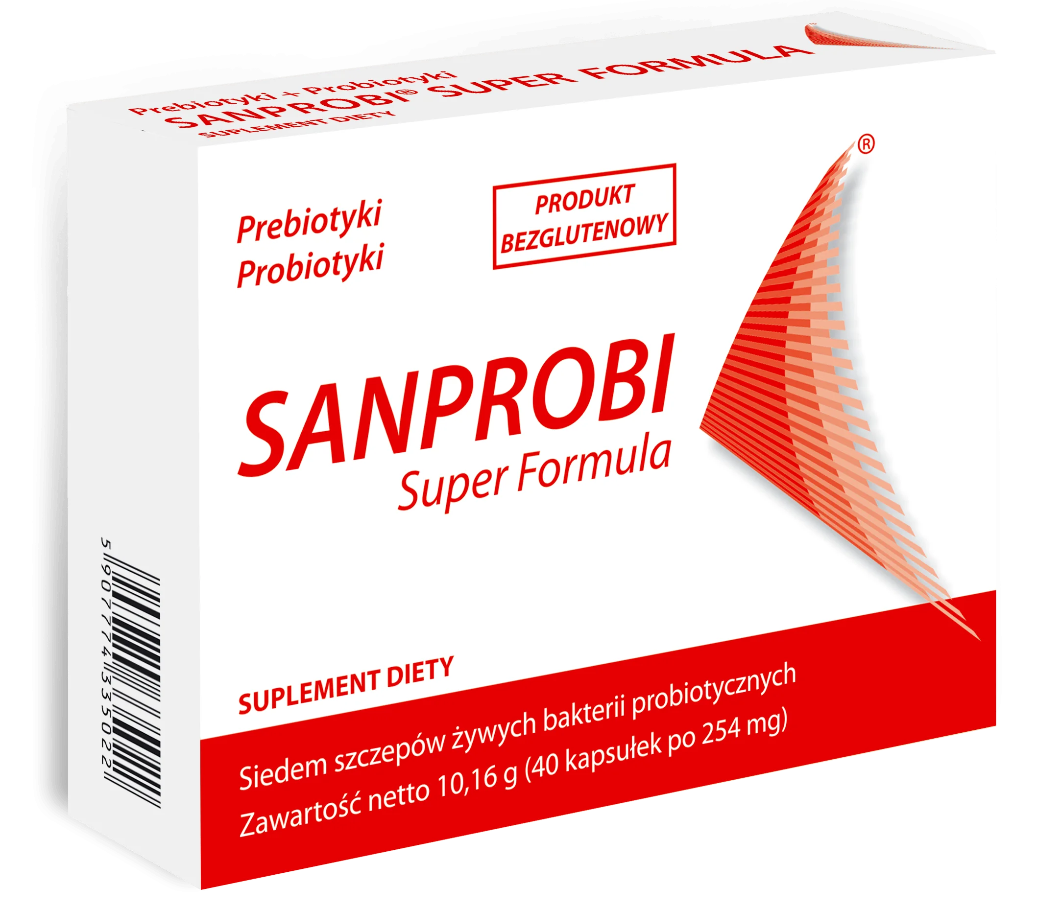 Sanprobi Super Formula, kapsułki, 40 kaps.