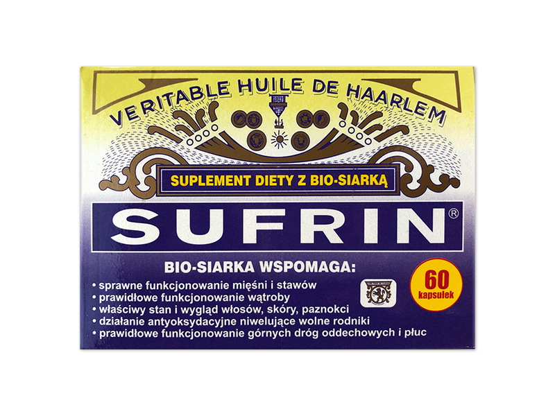 SUFRIN, kapsułki, 60 tabl.