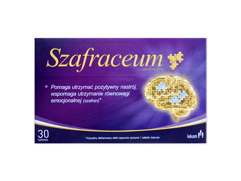Szafraceum, tabletki, 30 tabl.