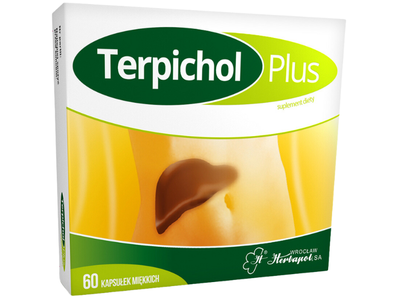 Terpichol Plus, kapsułki, 60 kaps.