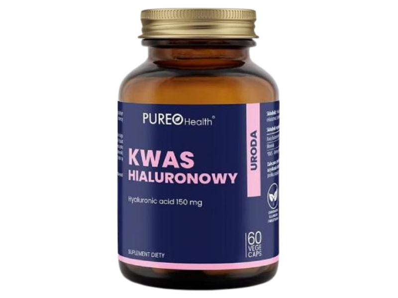 Tradix Group Pureo Health kwas hialuronowy, kapsułki, 150 mg, 60 kaps.