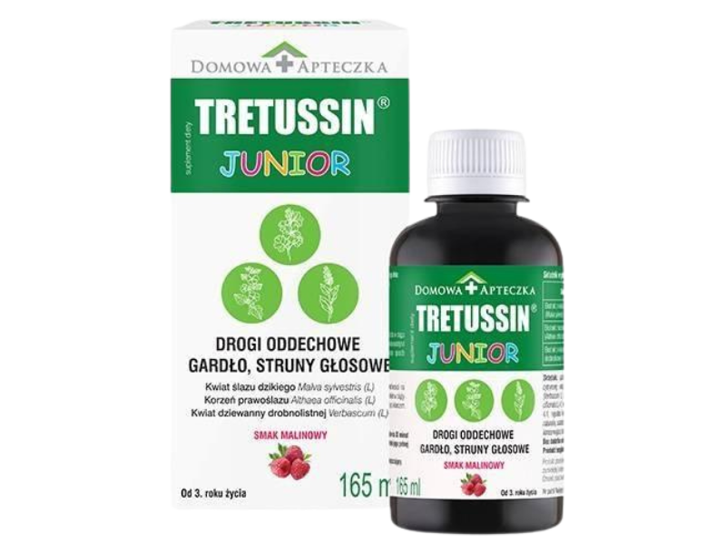 Tretussin Junior, syrop, 165 ml