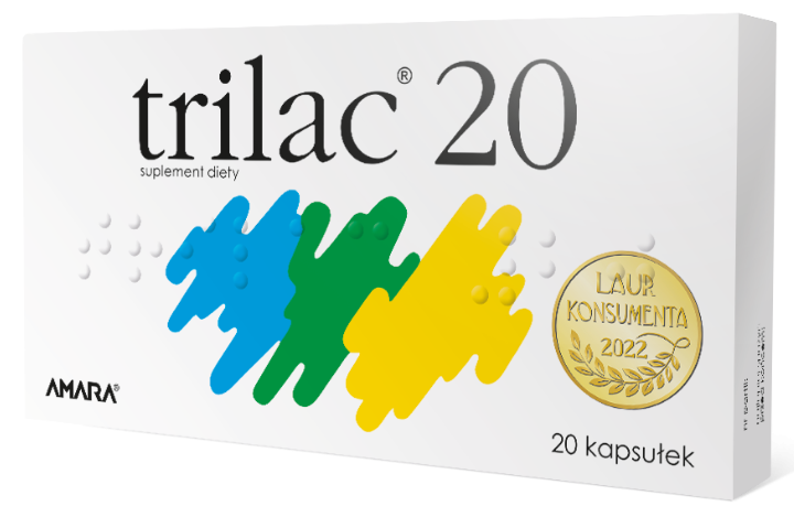 Trilac® 20, kapsułki, 20 kaps.