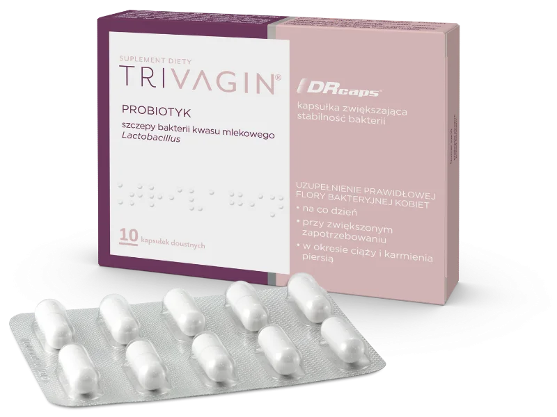 Trivagin, kapsułki, 10 kaps.