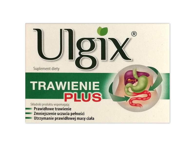 Hasco-lek Ulgix Trawienie Plus, kapsułki, 30 kaps.