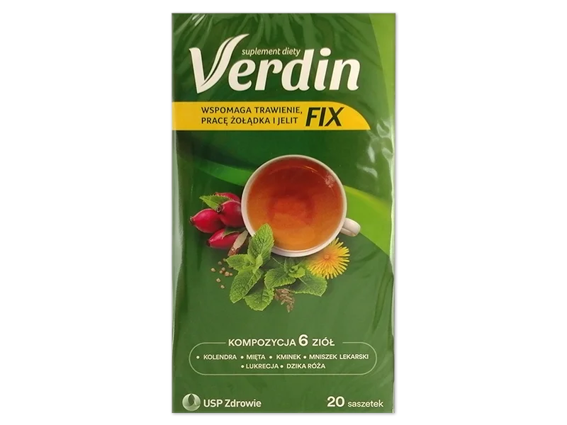 Verdin Fix, saszetki, 20 sasz.