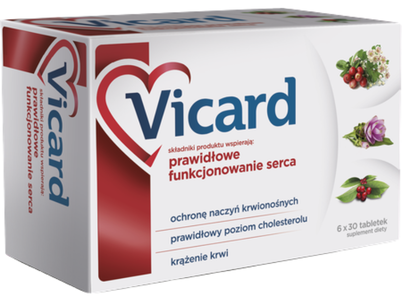 Vicard, tabletki, 180 tabl.