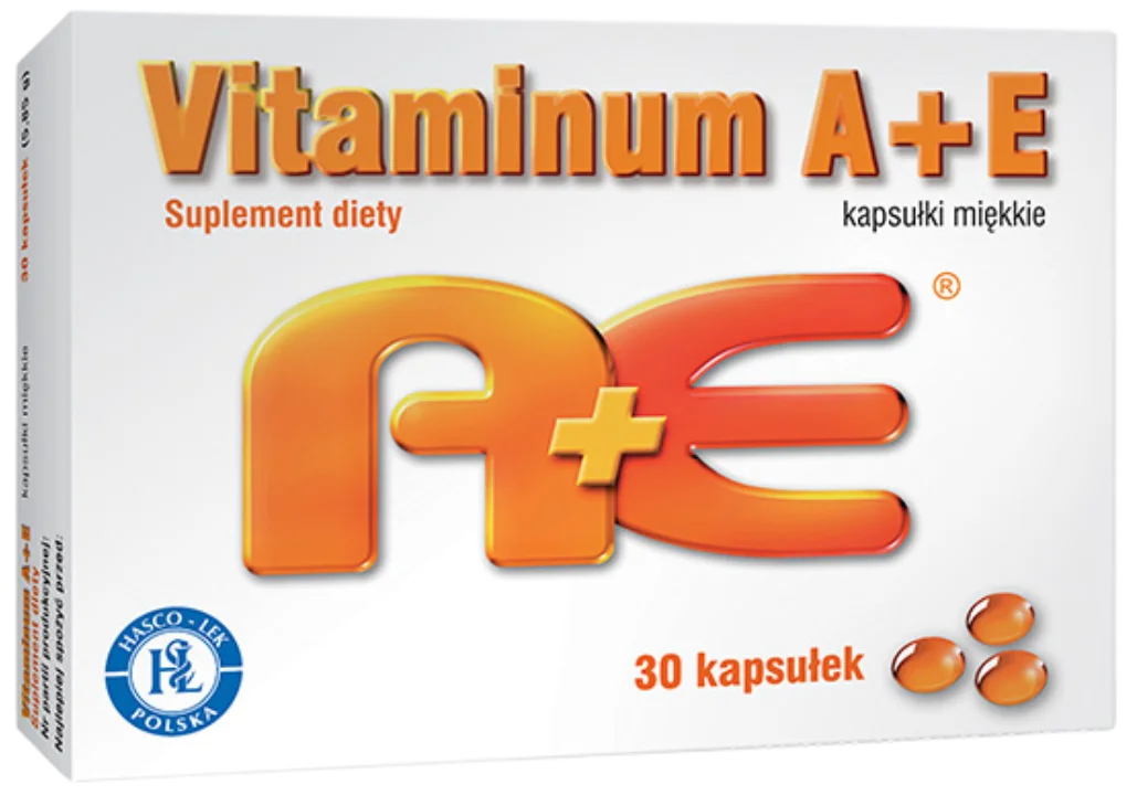 Vitaminum A + E, kapsułki, 30 kaps.