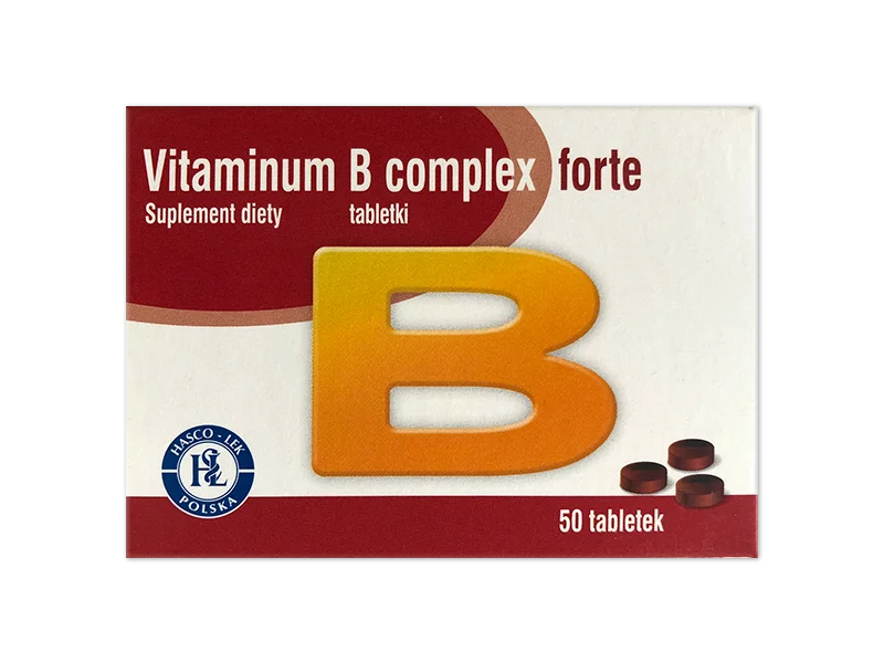 Vitaminum B complex forte, tabletki, 50 tabl.