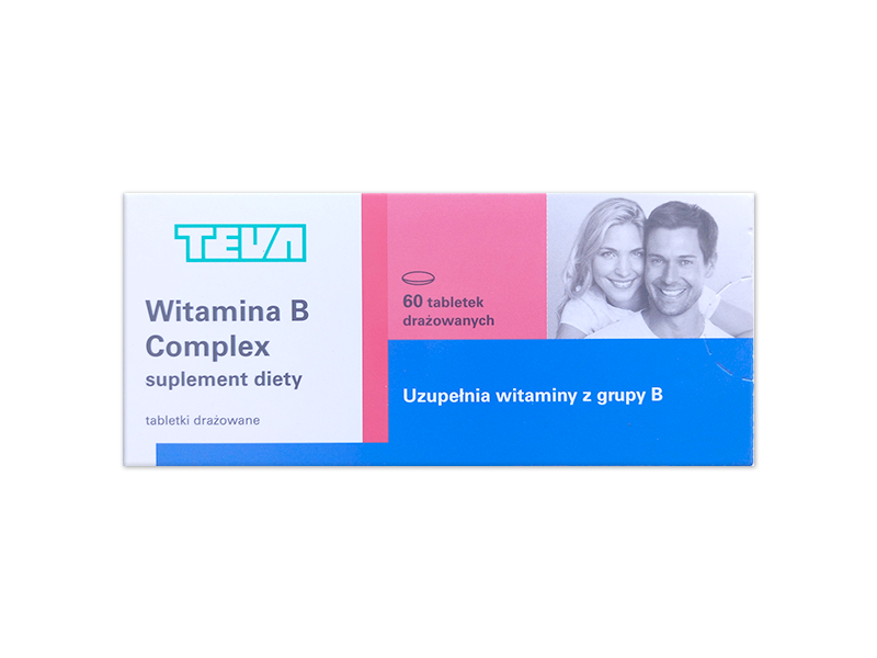 Witamina B complex, tabletki, 60 tabl.