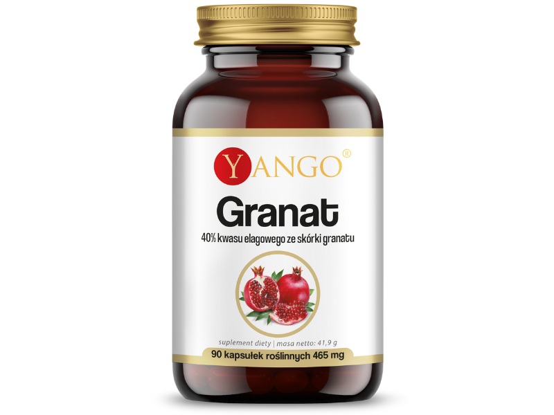 YANGO Granat ekstrakt ze skórki, kapsułki, 90 kaps.