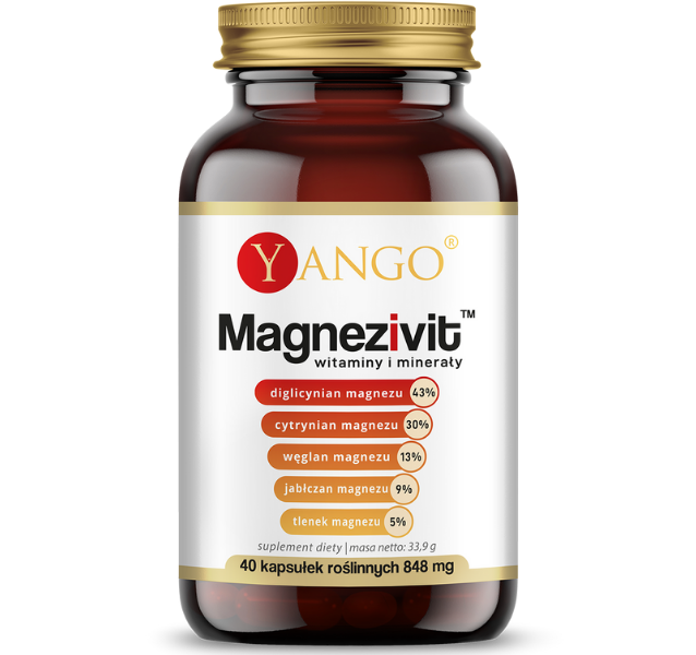 Yango Magnezivit, kapsułki, 40 kaps.