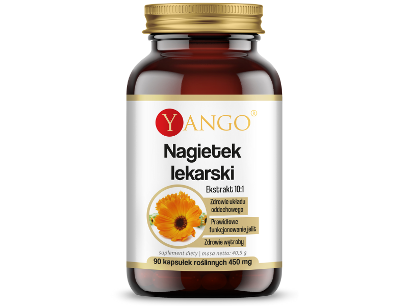 Yango Nagietek lekarski, kapsułki, 90 kaps.