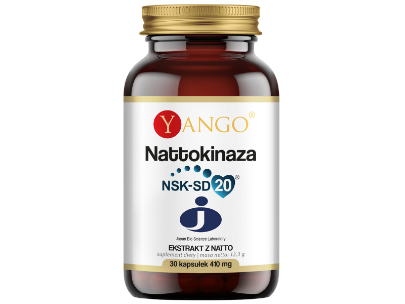 Yango Nattokinaza NSK-SD 20, kapsułki, 30 kaps.