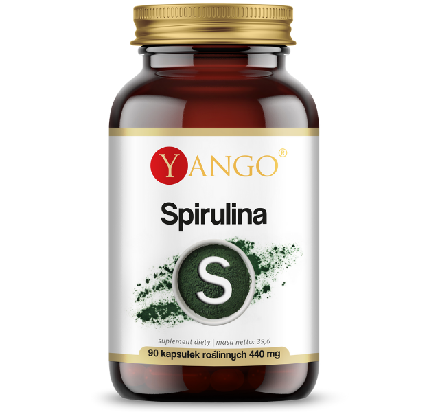Yango Spirulina, kapsułki, 90 kaps.