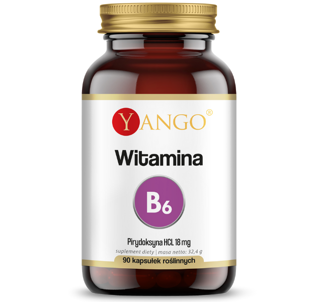 Yango Witamina B6, kapsułki,  kaps.