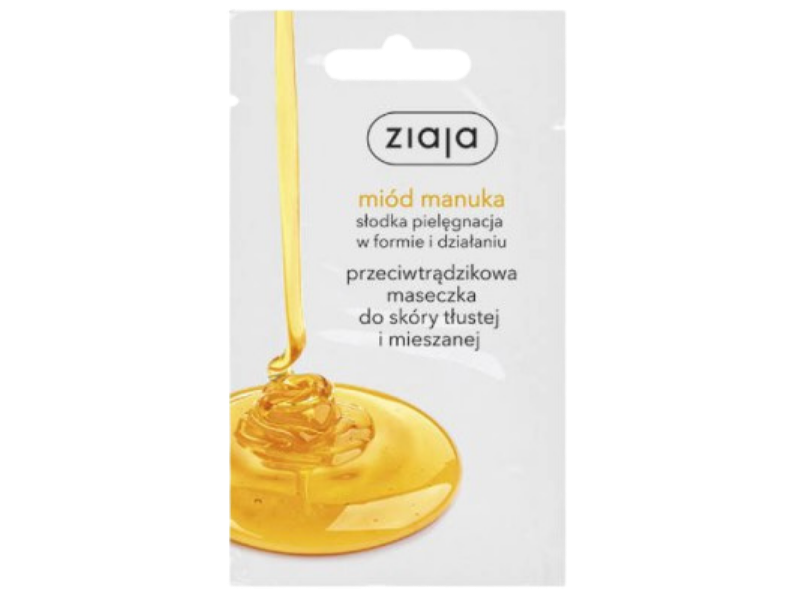 ZIAJA MIÓD MANUKA Maseczka do twarzy, maska, 7 ml