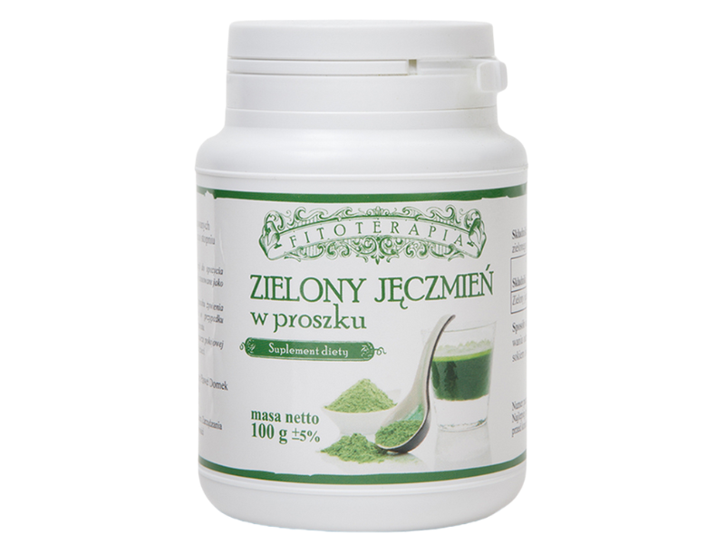 Zielony jęczmień, proszek, 100 g
