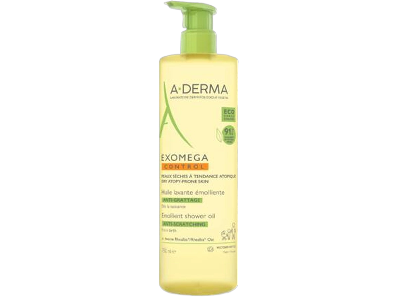 A-Derma Exomega Control olejek emolient pod prysznic, 750 ml