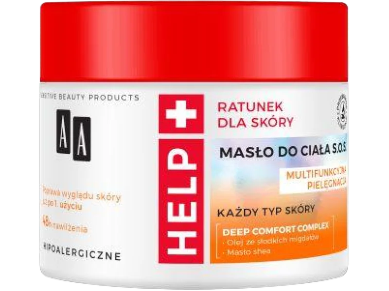AA HELP S.O.S masło do ciała, 250 ml