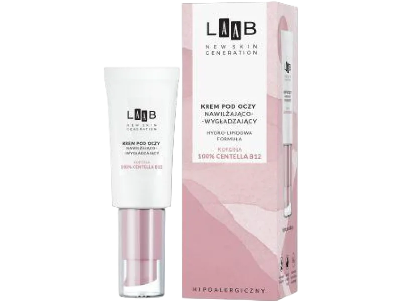 AA LAAB krem pod oczy nawilżająco-wygładzający, 15 ml