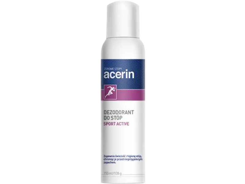 Acerin Sport Active Dezodorant do stóp, aerozol, 150 ml
