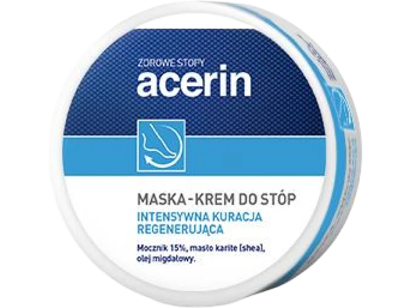 ACERIN ZDROWE STOPY Maska-Krem do stóp, 125 ml