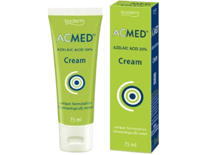 ACMED Azelaic Acid 20% Krem przeciwtrądzikowy do twarzy i ciała, 20%, 75 ml