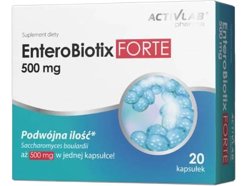 Activlab Enterobiotix Forte, kapsułki, 20 kaps.